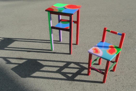 Table and Chair