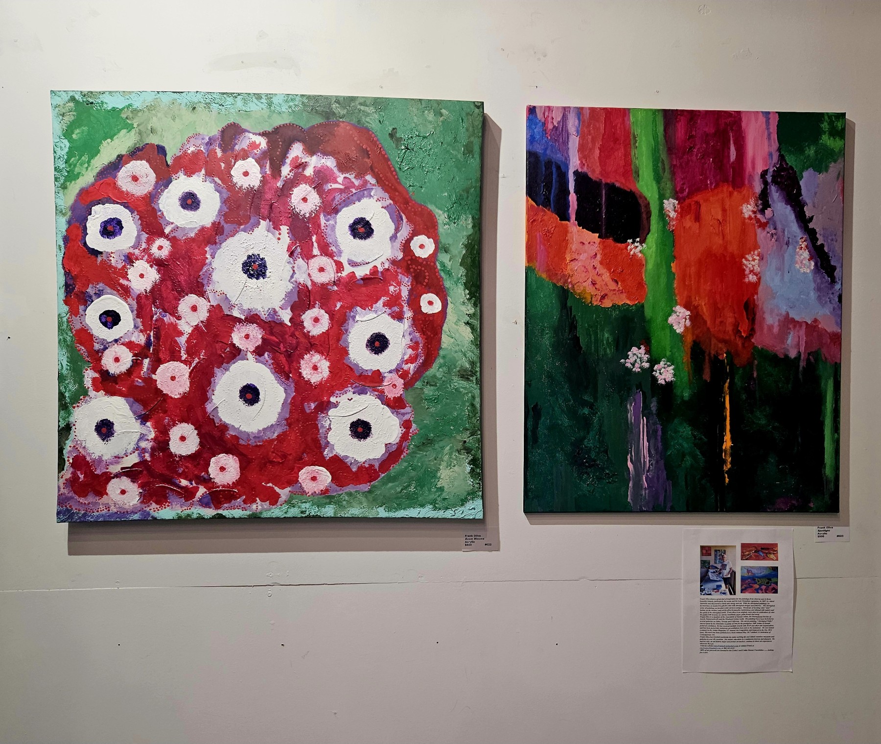 Reflections - Frank Oliva Art Event